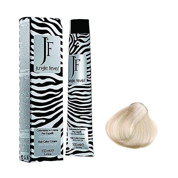 رنگ مو جی اف شماره 11.012 حجم 100 میلی لیتر رنگ خاکستری سفید نعناع پلاتینه