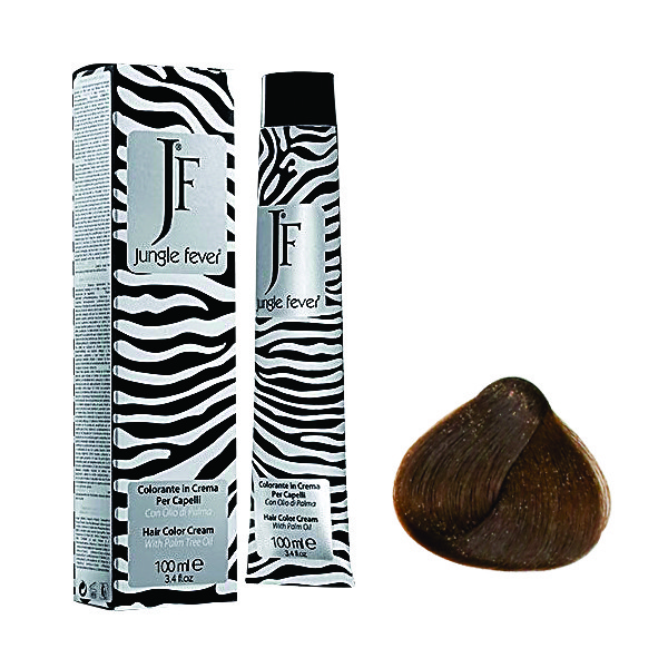 رنگ مو جی اف شماره N6 حجم 100 میلی لیتر رنگ بلوند تیره