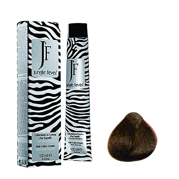 رنگ مو جی اف شماره 4.73 حجم 100 میلی لیتر رنگ قهوه ای بادامی