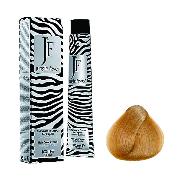 رنگ مو جی اف شماره 8.11 حجم 100 میلی لیتر رنگ بلوند زیتونی روشن