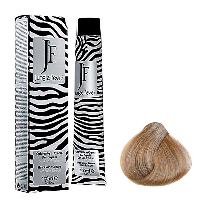 رنگ مو جی اف شماره 8.111 حجم 100 میلی لیتر رنگ خاکستری بور زیتونی روشن