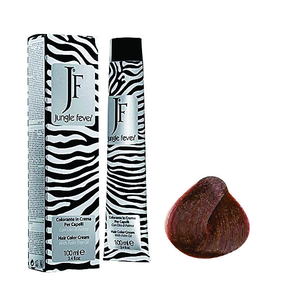 رنگ مو جی اف شماره 4.62 حجم 100 میلی لیتر رنگ قهوه ای قرمز بادمجانی