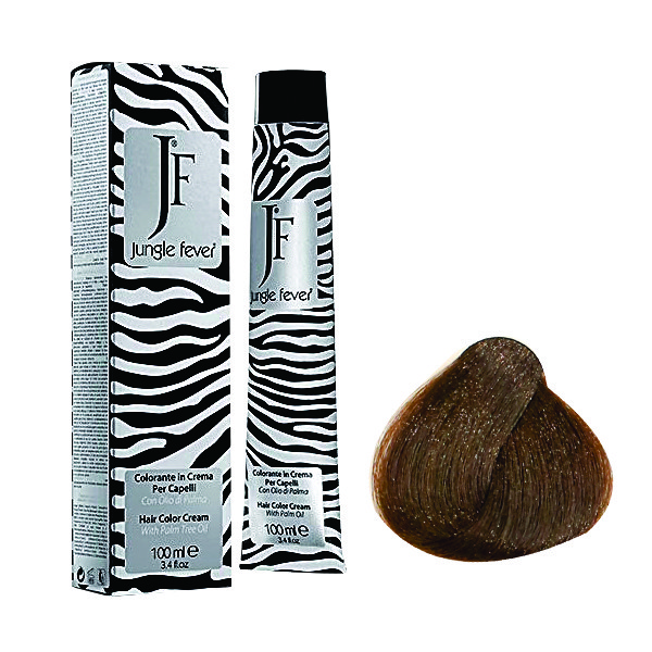 رنگ مو جی اف شماره 5.3 حجم 100 میلی لیتر رنگ قهوه ای طلایی روشن