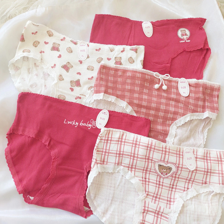 شورت زنانه عروسکی فانتزی کبریتی نخی طرح تدی سایز بزرگ سه ایکس