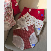 شورت زنانه عروسکی فانتزی کبریتی نخی طرح تدی سایز بزرگ سه ایکس