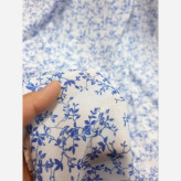 روسری طرح سوگند نخی قواره متوسط ریز نقش مناسب زیر چادر