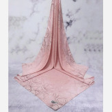 شال نخی طرح ندا قواره بزرگ 140 سانتیمتر زنانه شیک و لطیف