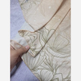 شال نخی طرح ندا قواره بزرگ 140 سانتیمتر زنانه شیک و لطیف