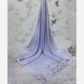 شال نخی طرح ندا قواره بزرگ 140 سانتیمتر زنانه شیک و لطیف