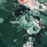 روسری نخی طرح گلدار سایز بزرگ 140x140 - طرح مریم سیتو