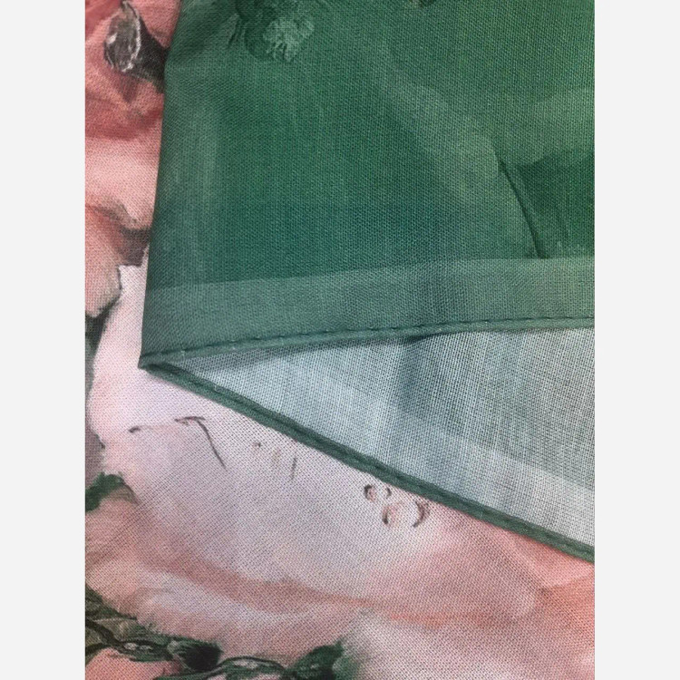 روسری نخی طرح گلدار سایز بزرگ 140x140 - طرح مریم سیتو