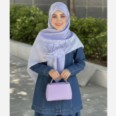 شال نخی طرح ندا قواره بزرگ 140 سانتیمتر زنانه شیک و لطیف