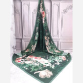 روسری نخی طرح گلدار سایز بزرگ 140x140 - طرح مریم سیتو