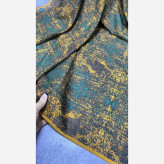 روسری نخی طرح ساناز قواره بزرگ 140 سانتیمتر شیک و خاص