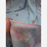 شال و روسری طرح تبسم نخ کاستوم سیتو قواره بزرگ 140 سانتیمتر گلدار شیک