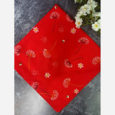 شال و روسری طرح قاصدک نخ کاستوم سیتو قواره بزرگ 140 سانتیمتر