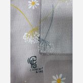 شال و روسری طرح قاصدک نخ کاستوم سیتو قواره بزرگ 140 سانتیمتر