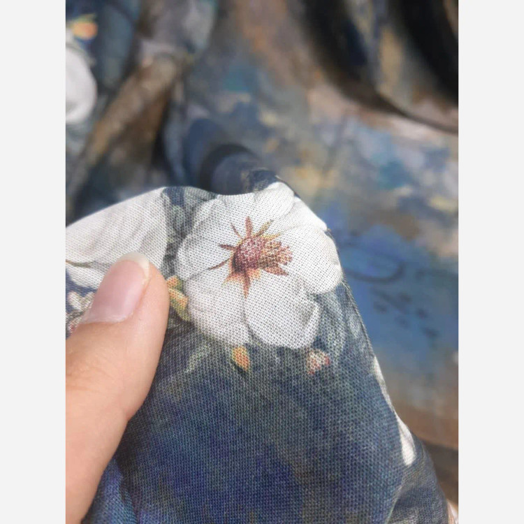 روسری زنانه طرح پتینه گل برجسته | شال و روسری زنانه مجلسی