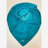 روسری طرح طیفی پله ای سایز 140 نخ کاستوم سی تو چرخ دوز