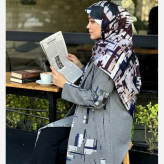 روسری نخ کاستوم طرح شایلی