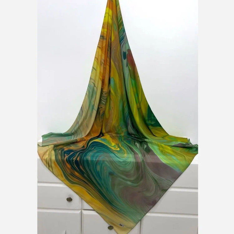 روسری طرح آلما سایز 140 رنگی زنانه