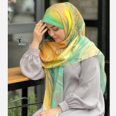 روسری طرح آلما سایز 140 رنگی زنانه