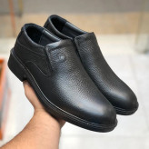 کفش چرم طبیعی مردانه مدل بی بند کلاسیک طبی و راحت کد 123