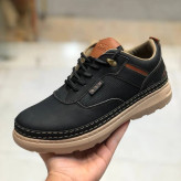 کفش چرم مردانه مدل فراز رنگ مشکی