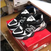 کفش نیوبالانس 9060 مشکی سفید راحتی و شیک زنانه مردانه