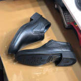 کفش چرم طبیعی مردانه مدل بی بند کلاسیک طبی و راحت کد 123