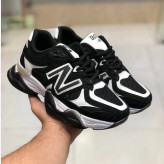 کفش نیوبالانس 9060 مشکی سفید راحتی و شیک زنانه مردانه