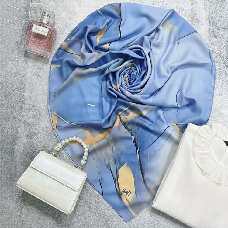 روسری نخی کاستوم سیتو طرحدار سایز 140 زنانه | شال و روسری شیک