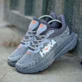 کفش هوکا مردانه زیره الترا رنگ طوسی