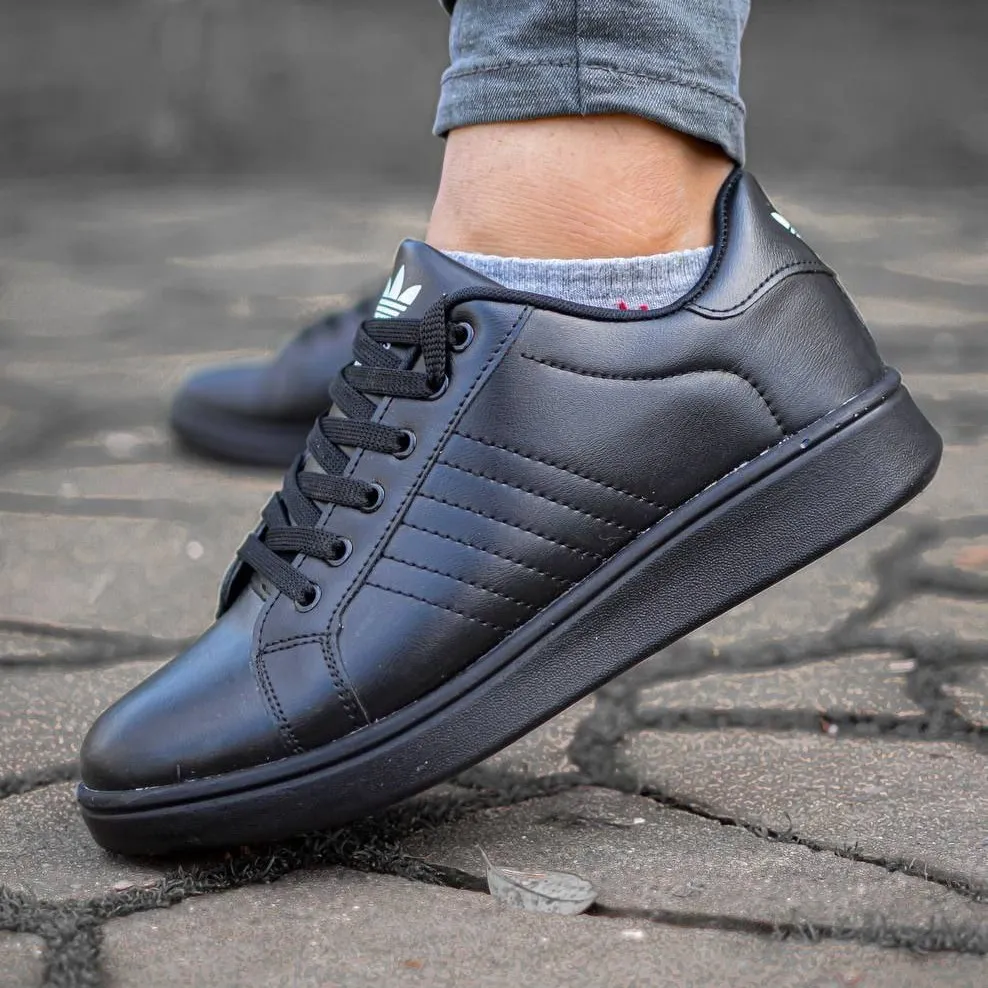 ونس مشکی مردانه چرم صنعتی زیره پیو راحت و سبک کد 367