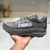 کفش هوکا مردانه زیره الترا رنگ طوسی