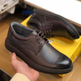 کفش چرم مردانه مدل مارشال سوخته