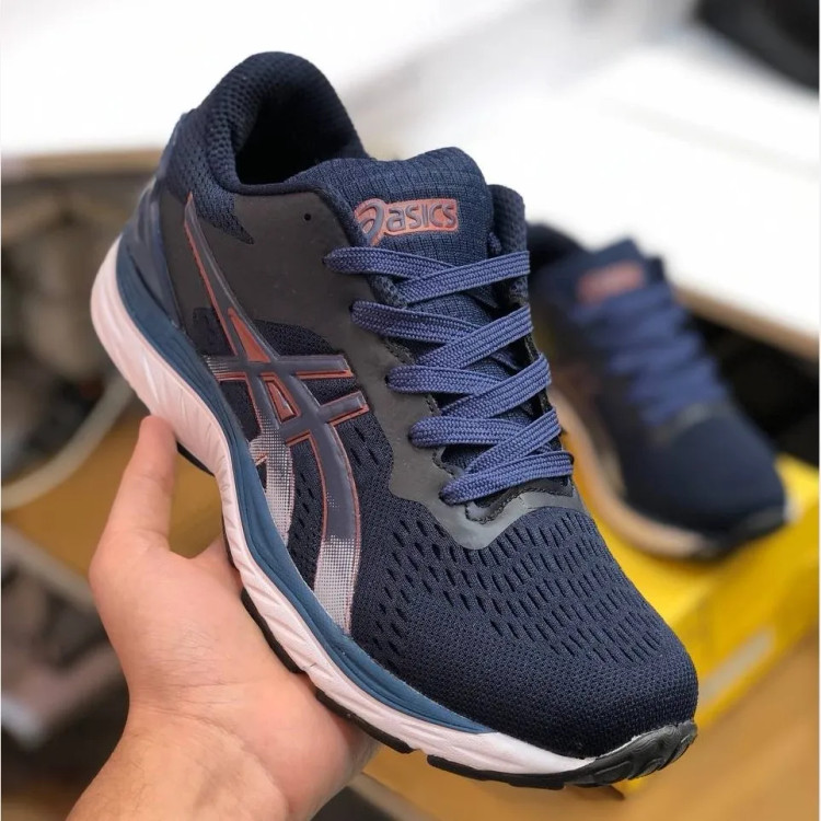 کفش اسیکس Gel مردانه رنگ سورمه ای