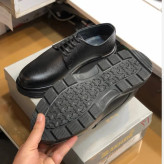 کفش چرم طبیعی مردانه لژدار 4 سانت طبی راحت و شیک