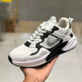 کتونی اسپرت مردانه سفید مشکی، کفش پیاده روی و روزمره، سایز 41 تا 44