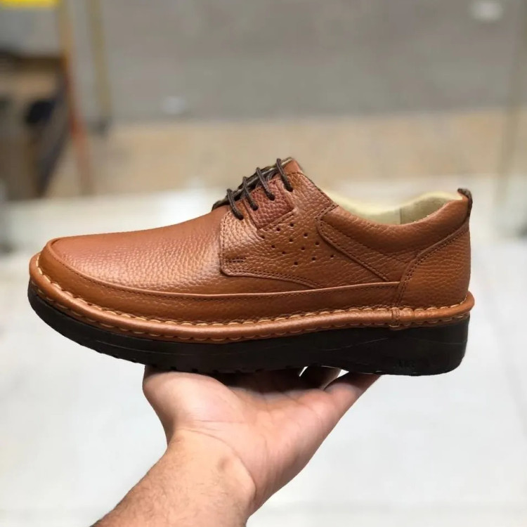 کفش چرم طبیعی مردانه کلارک مدل راحت و شیک کد 12345
