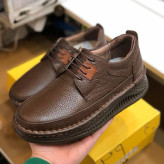 کفش چرم طبیعی مردانه کلارک مدل شیک و راحت کد 150