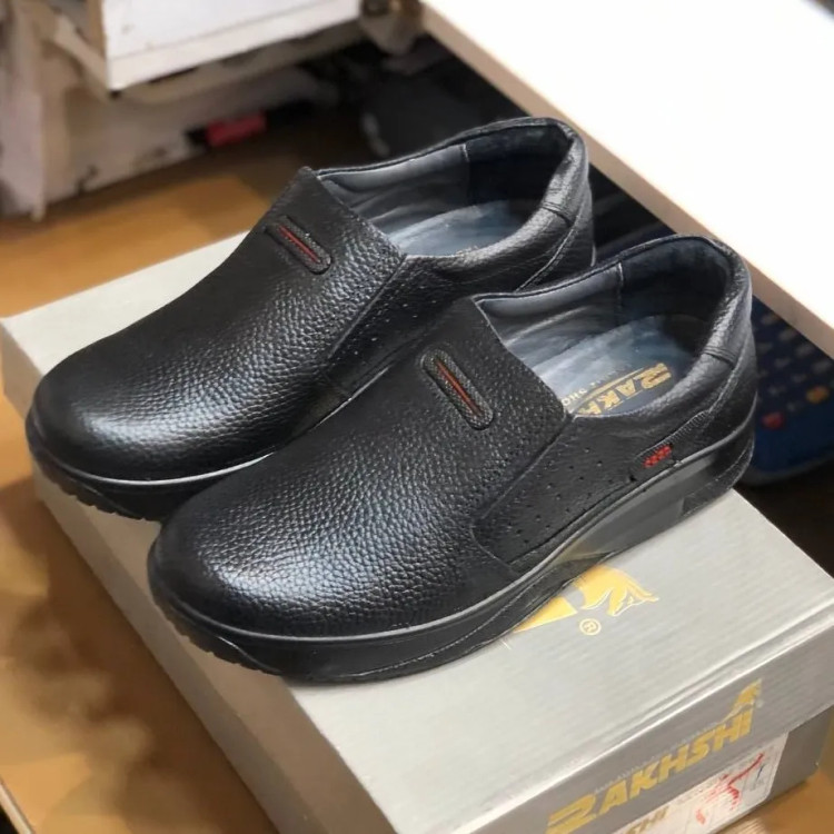 کفش چرم طبیعی طبی زنانه و مردانه راحت و ضد کمر درد