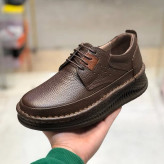 کفش چرم طبیعی مردانه کلارک مدل شیک و راحت کد 150