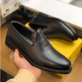 کفش چرم مجلسی مردانه طرح کالج رنگ مشکی