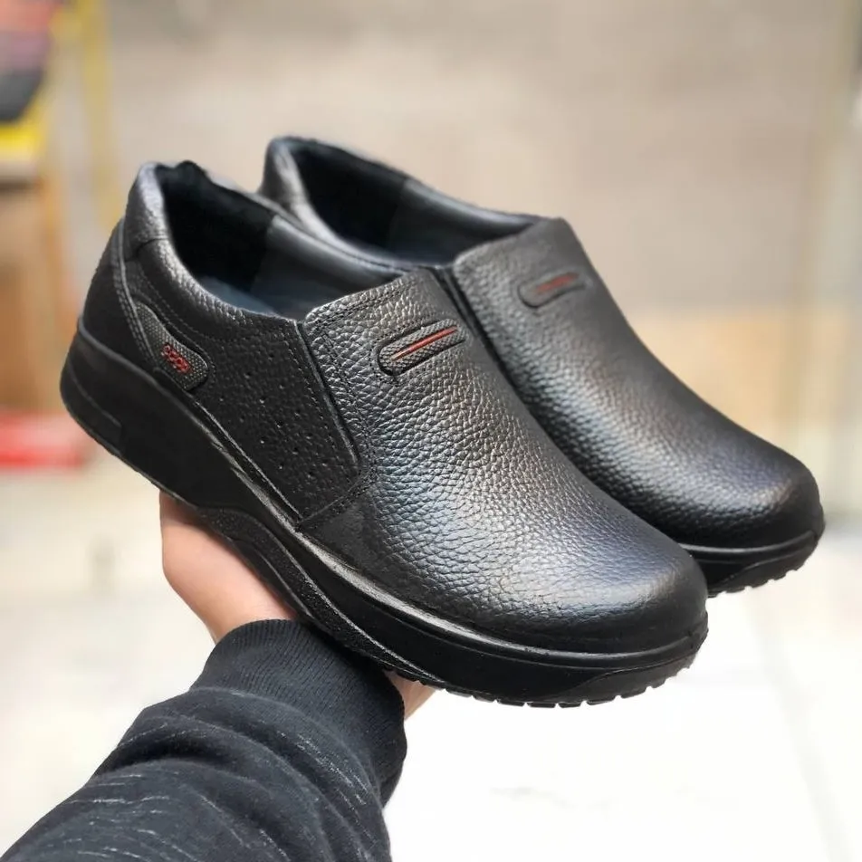 کفش چرم طبیعی طبی زنانه و مردانه راحت و ضد کمر درد