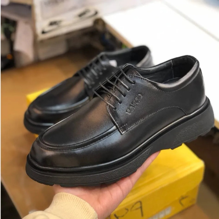 کفش چرم مردانه مدل لوفر برند رخشی