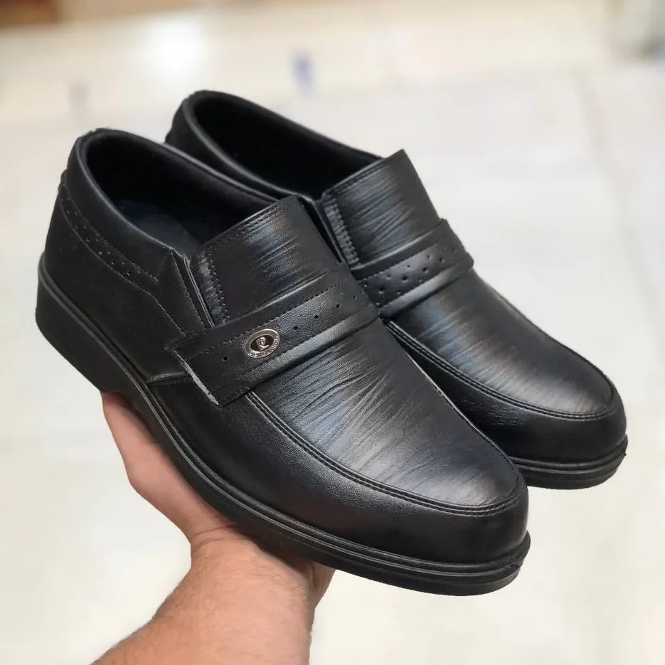 کفش مردانه چرم مصنوعی اداری و روزمره راحت و بادوام