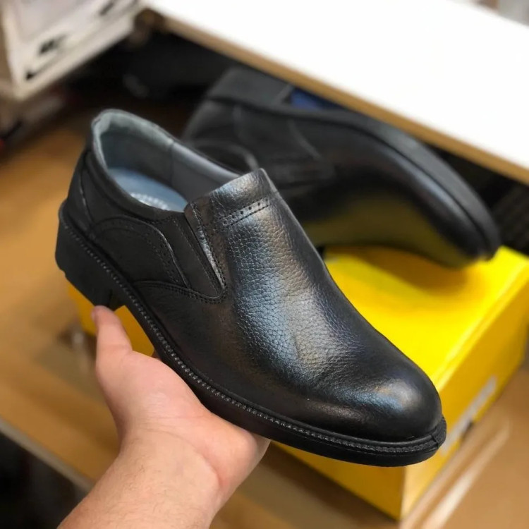 کفش مردانه چرم طبیعی شیک و راحتی روزمره اداری رسمی