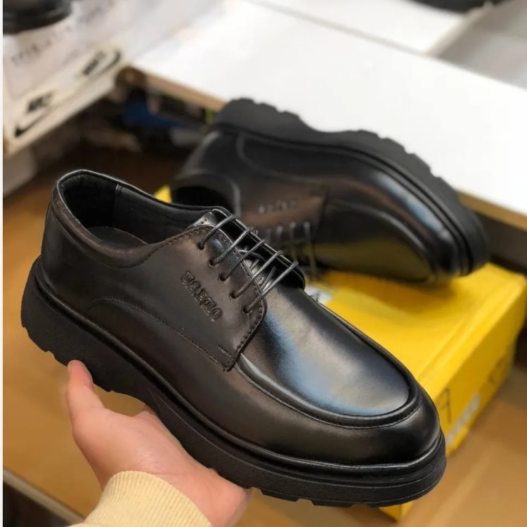 کفش چرم مردانه مدل لوفر برند رخشی