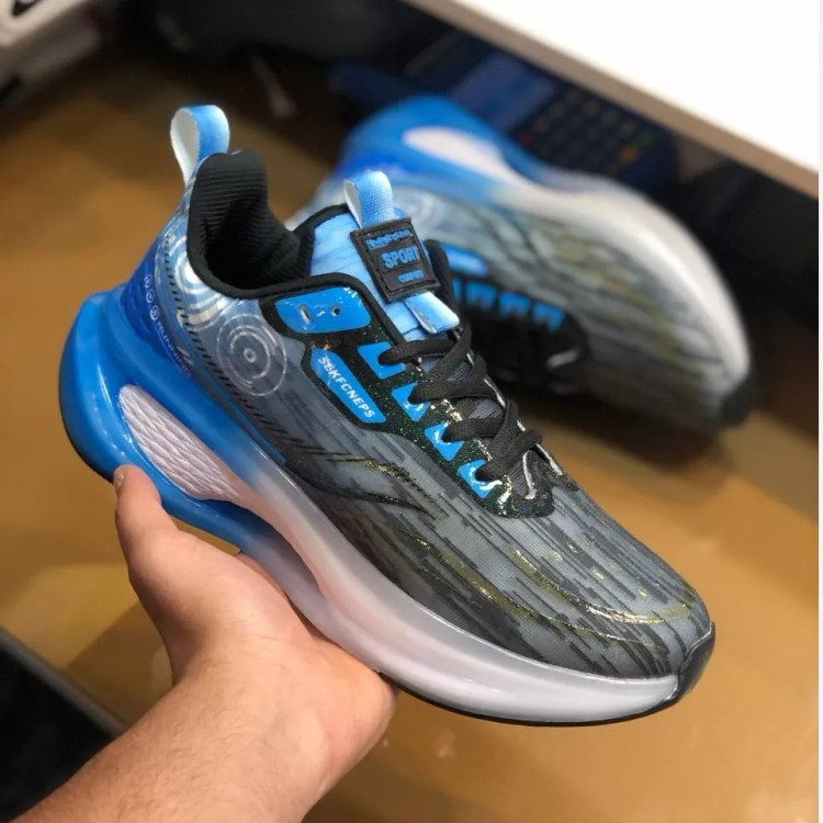 کفش ورزشی مردانه مدل راحتی و تنفسی زیره پیو شیشه ای